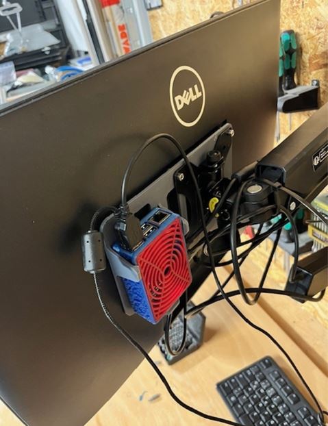 Vesa Mount For Raspberry Pi Case By Raphael Download Free Stl Model Printables Com