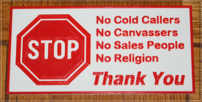 No Cold Callers