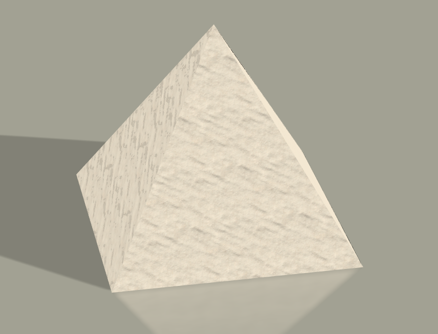 Low Poly The Great Pyramid of Giza by mlodybuk Download free STL