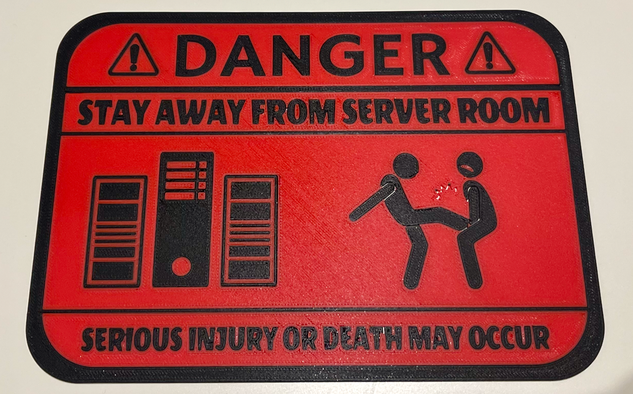 Danger: Stay away from Server Room #2 - REMIX