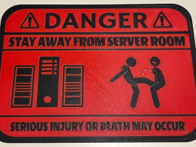 Danger: Stay away from Server Room #2 - REMIX