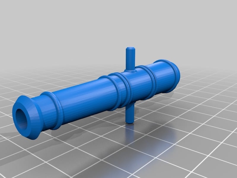 Naval Cannon for Black Pearl by Choloseg | Download free STL model ...