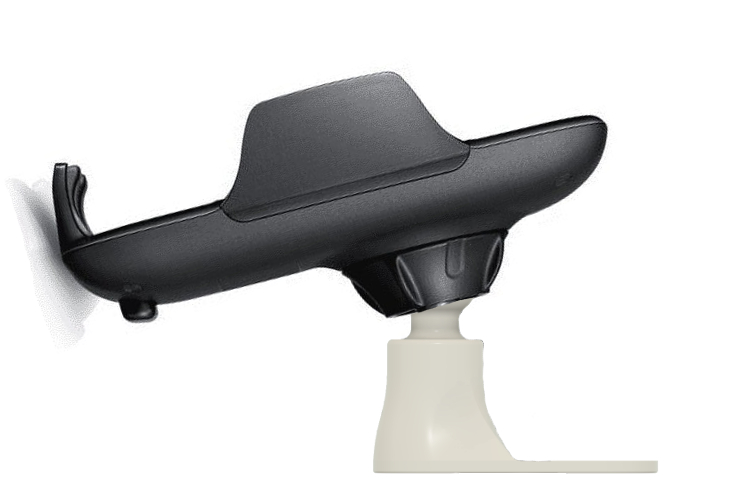 Shopping cart fixture for Samsung vehicle dock EE-V200SA
