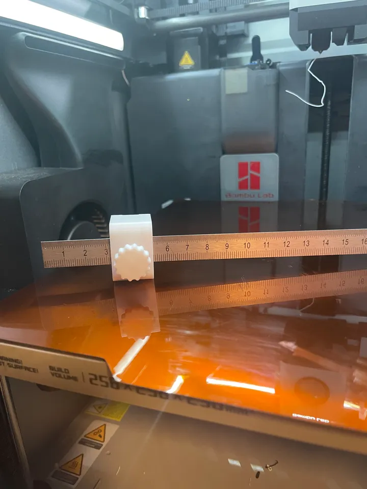 Ruler stop by Frog01 | Download free STL model | Printables.com