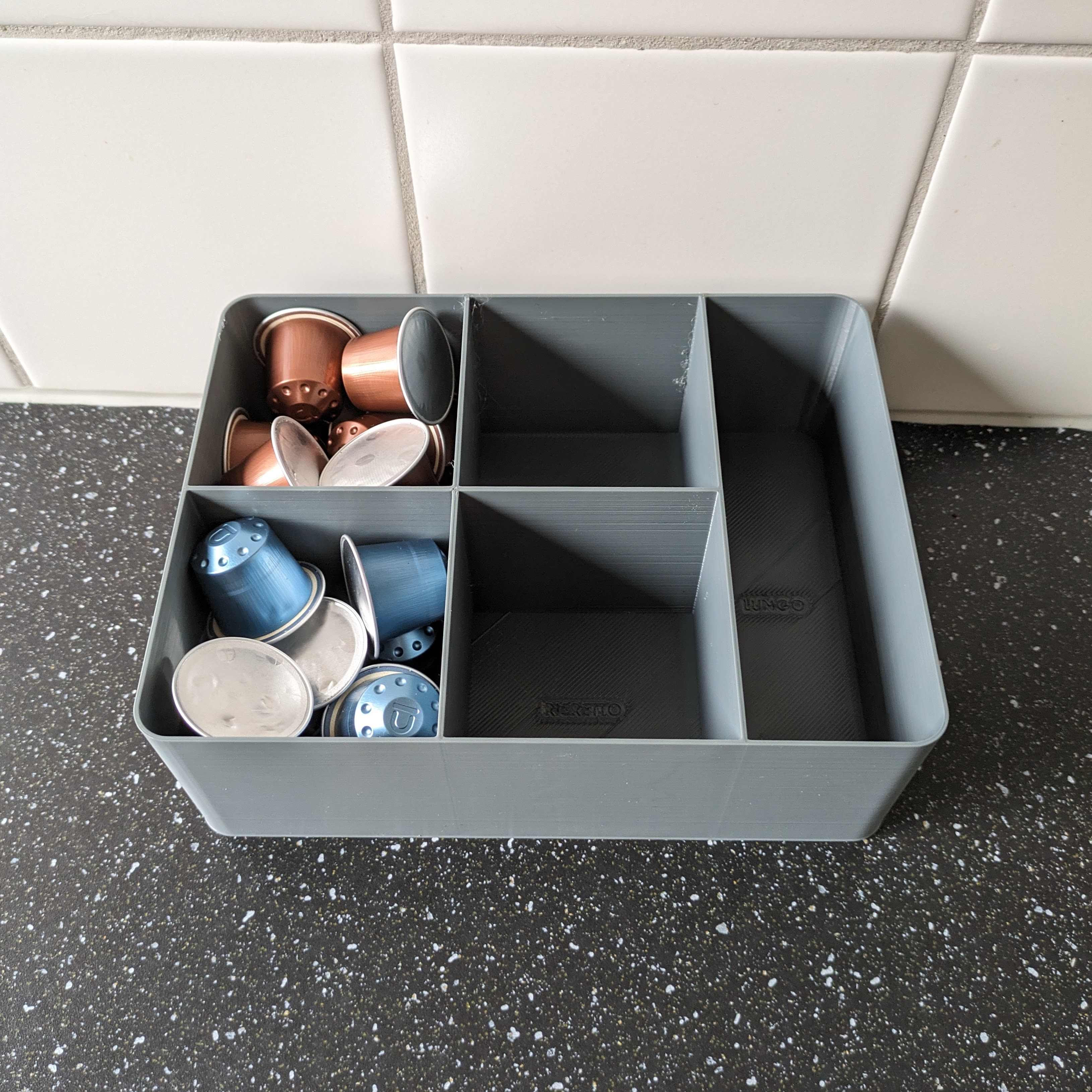 Coffee capsule organizer
