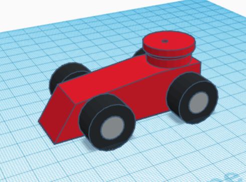 simple Baloon car