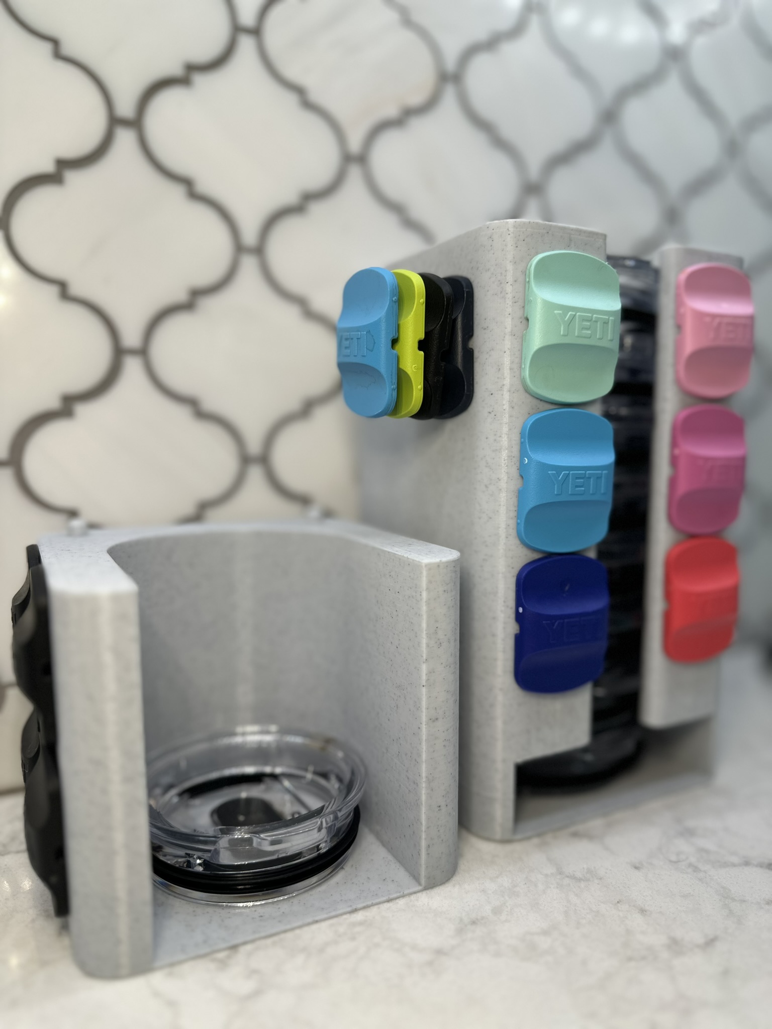 Yeti Lid and Magslider Storage by Nerdtrovert Printables Store