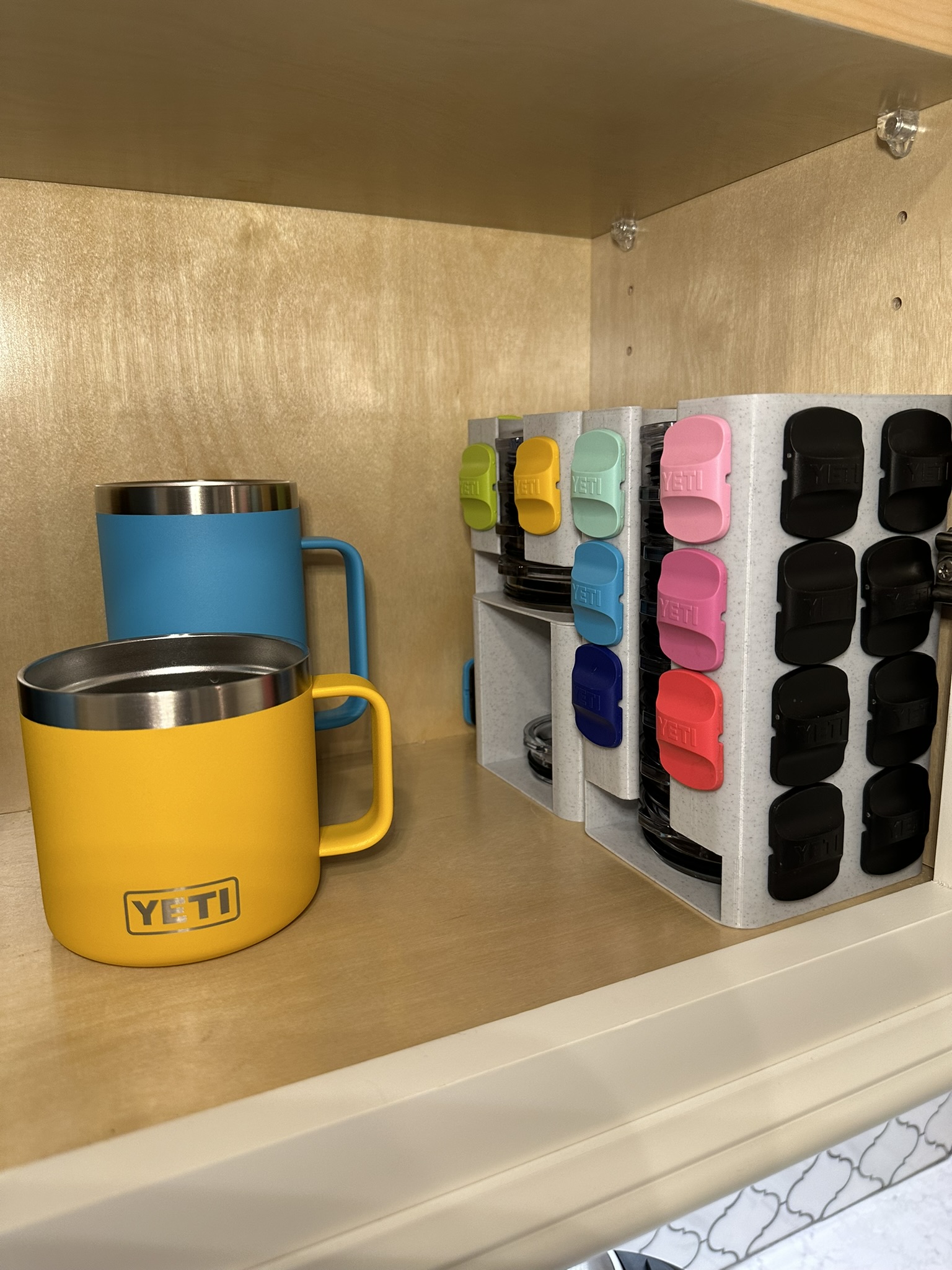 Yeti Lid and Magslider Storage by Nerdtrovert Printables Store