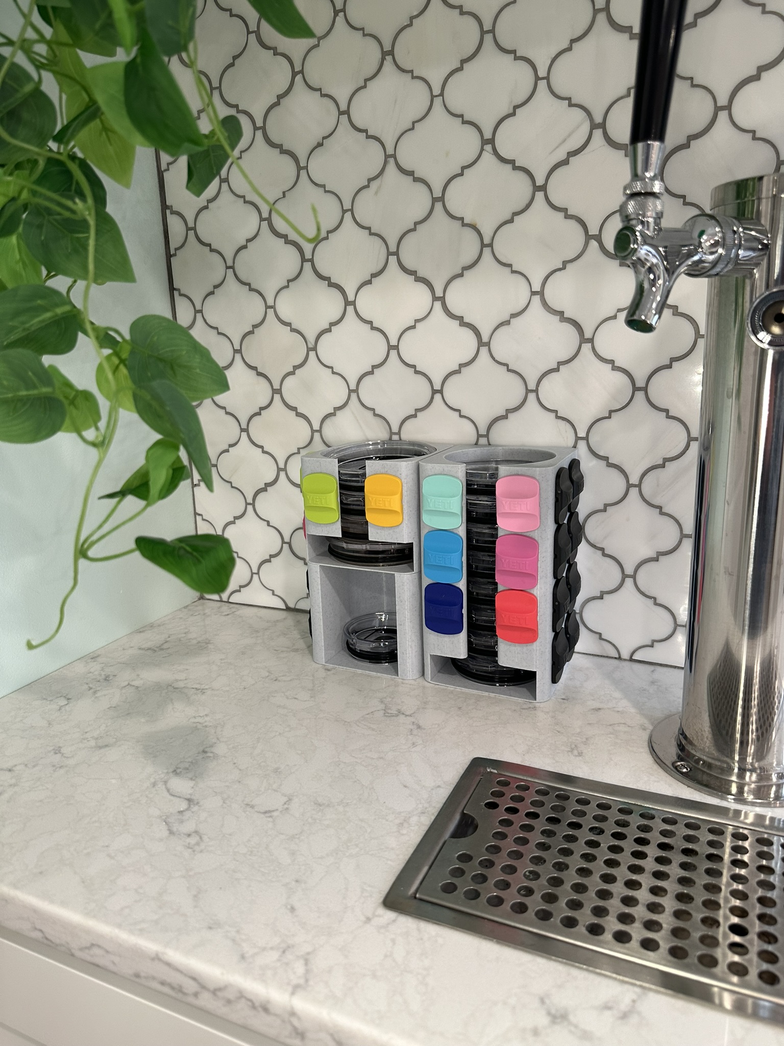 Yeti Lid and Magslider Storage by Nerdtrovert Printables Store