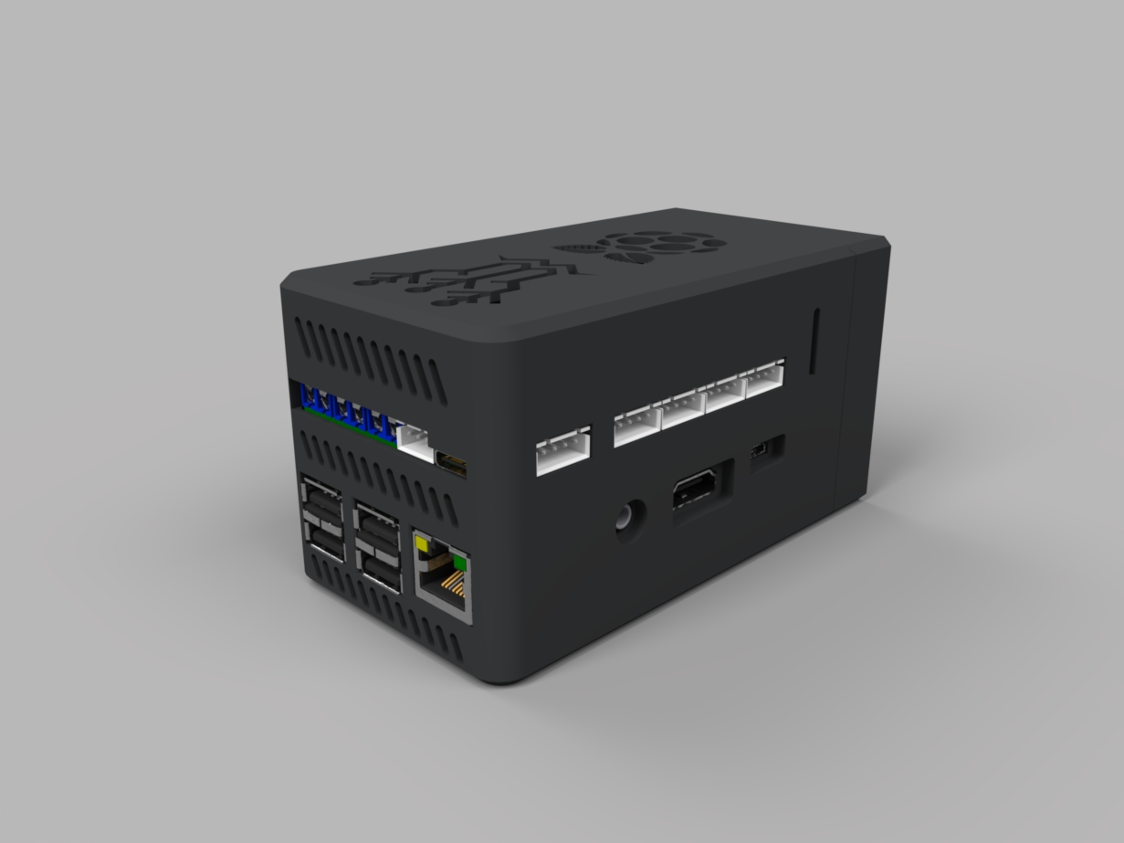 Raspberry pi btt skr pico case with fan 6015 by audris v toli 