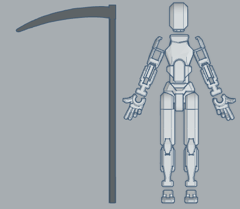 Miniatura 2 do modelo 3D Resized Weapon Pack - Dummy 13