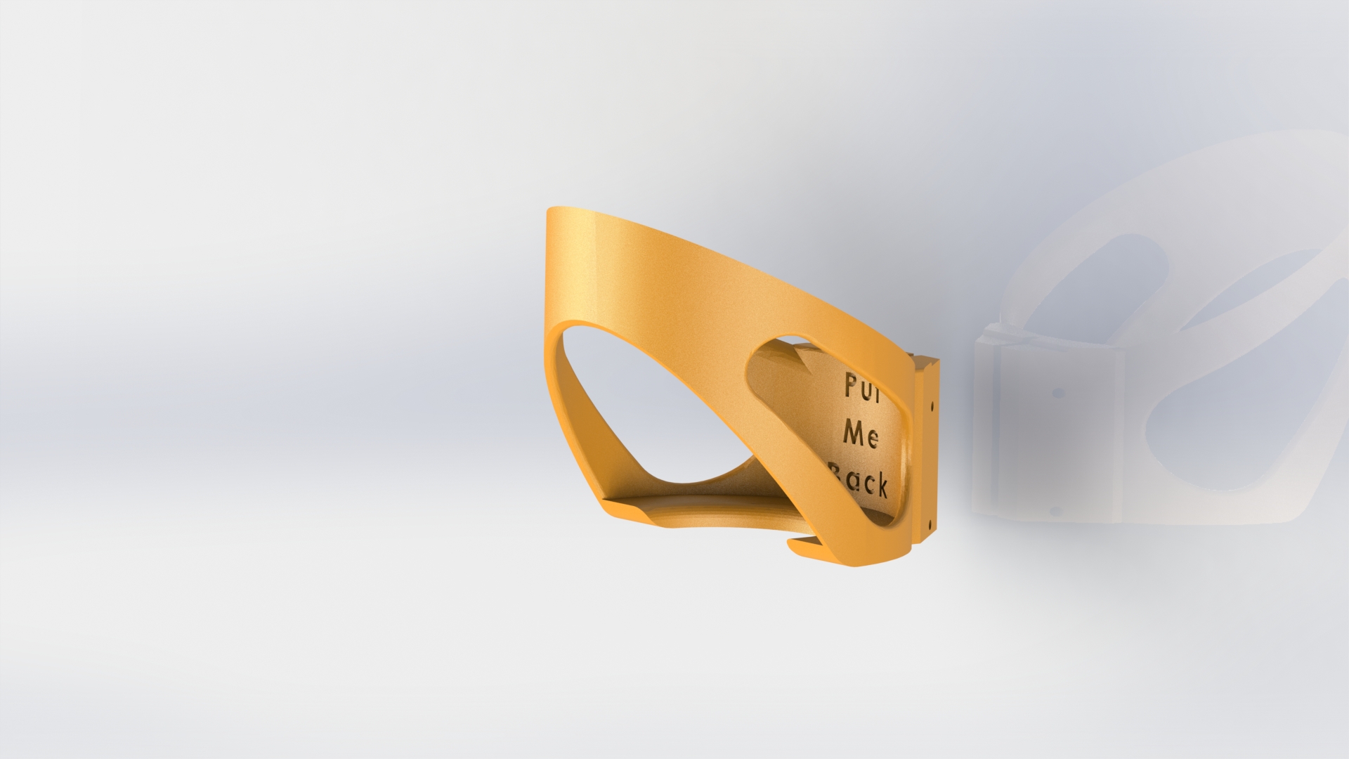 Wall Control Spray can Holder by Noel Swede Download free STL model