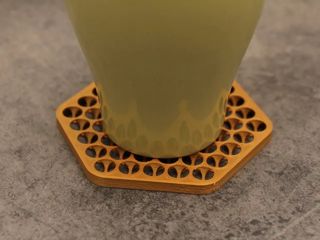 Cheese grater coaster