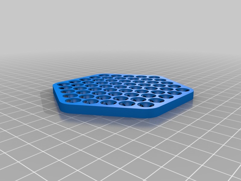 Miniatura 2 do modelo 3D Cheese grater coaster