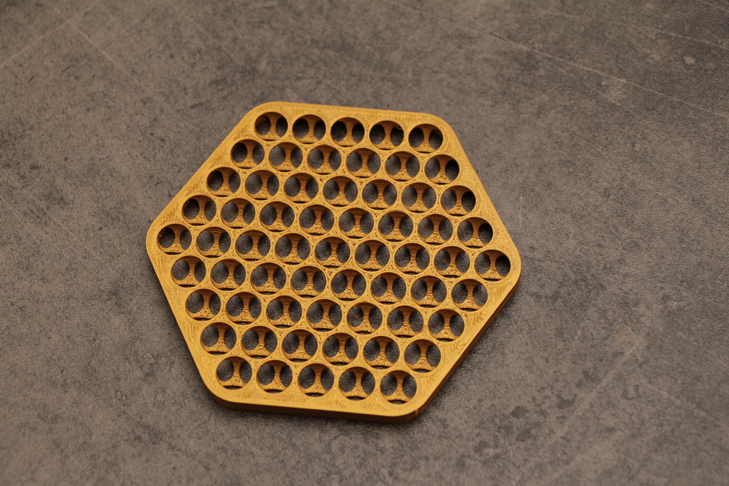 Miniatura 3 do modelo 3D Cheese grater coaster