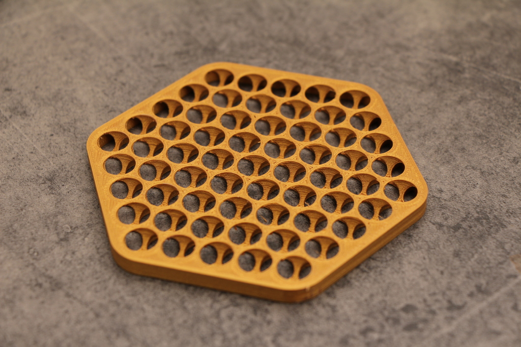 Miniatura 4 do modelo 3D Cheese grater coaster