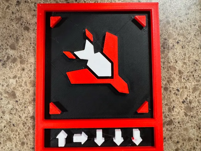 Helldivers 2 Eagle 500kg Bomb Plaque