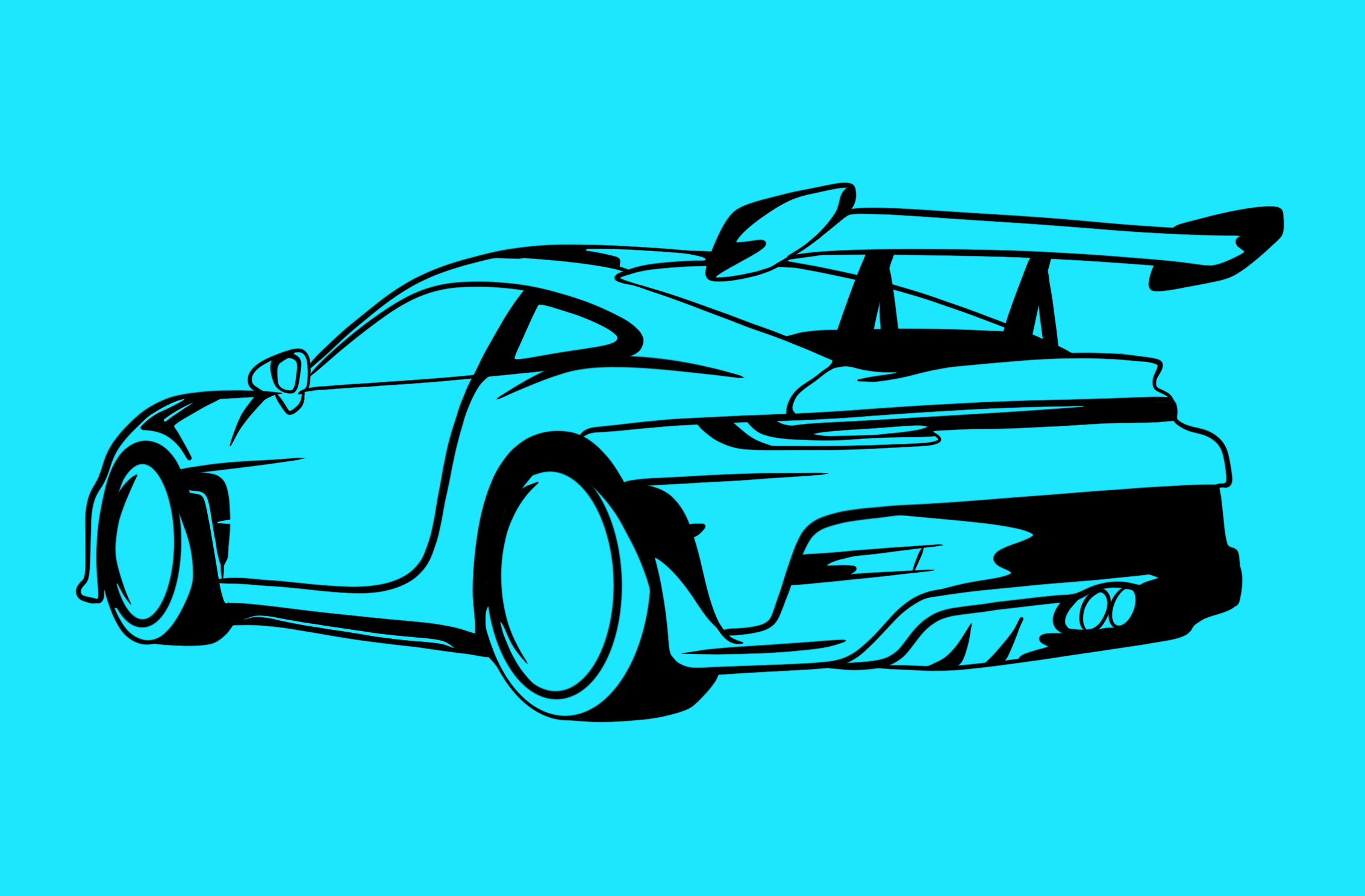 GT3 RS Wall Art