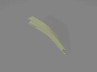Filament guide for ender 3 (with slot)