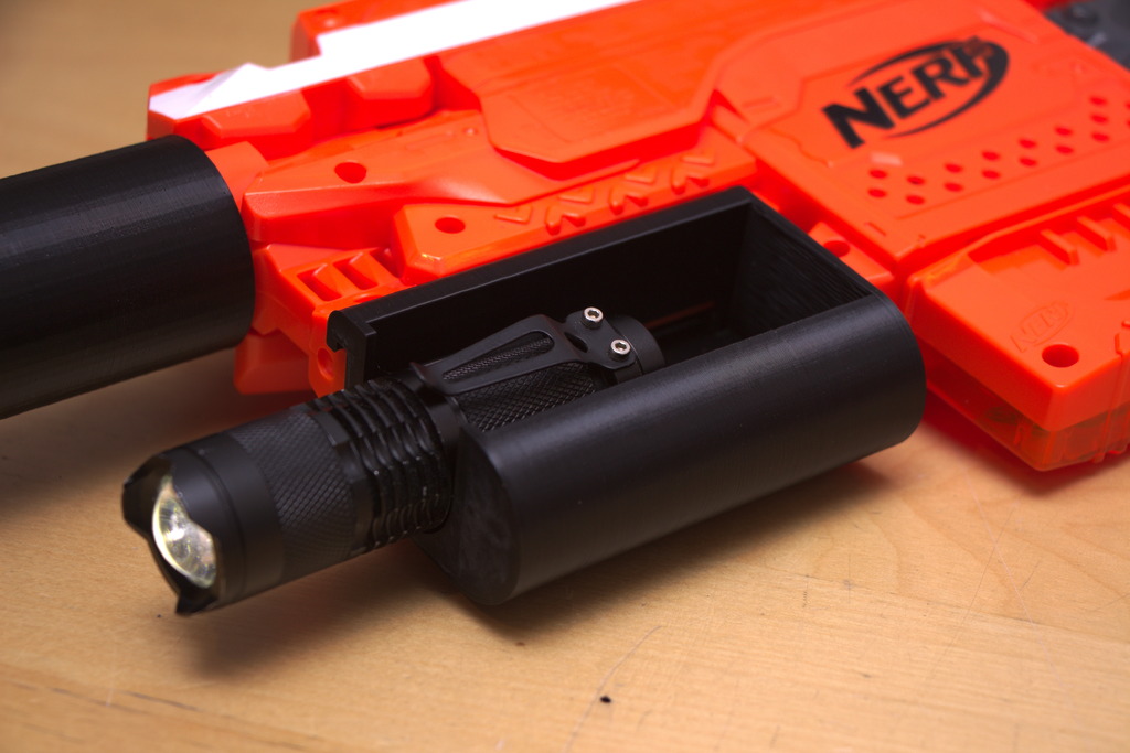 NERF Front grip with Sipik SK-68 holder