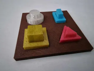 Insert board game for toddlers