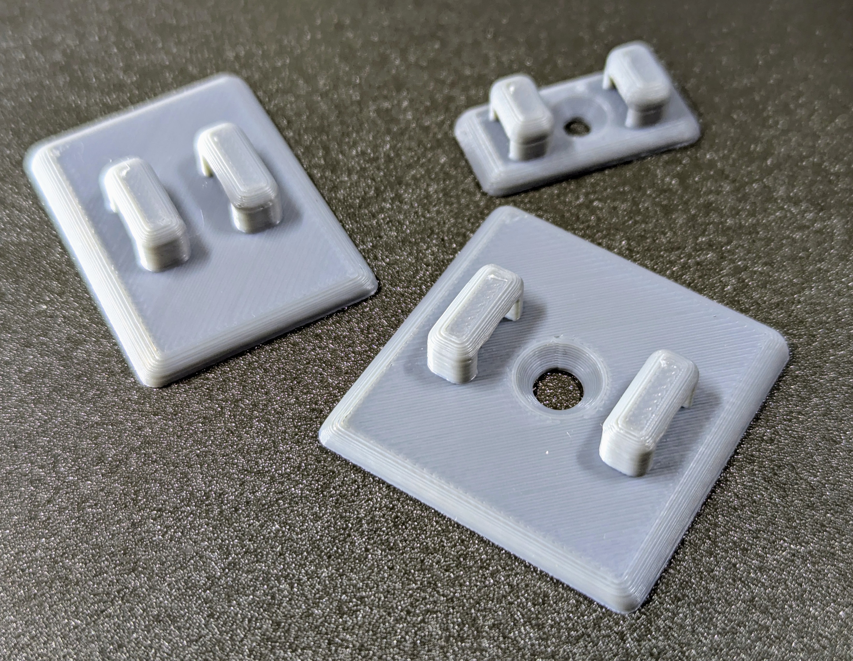 Parametric cable tie socket / mount | Parametrischer Kabelbindersockel — miniatura 2