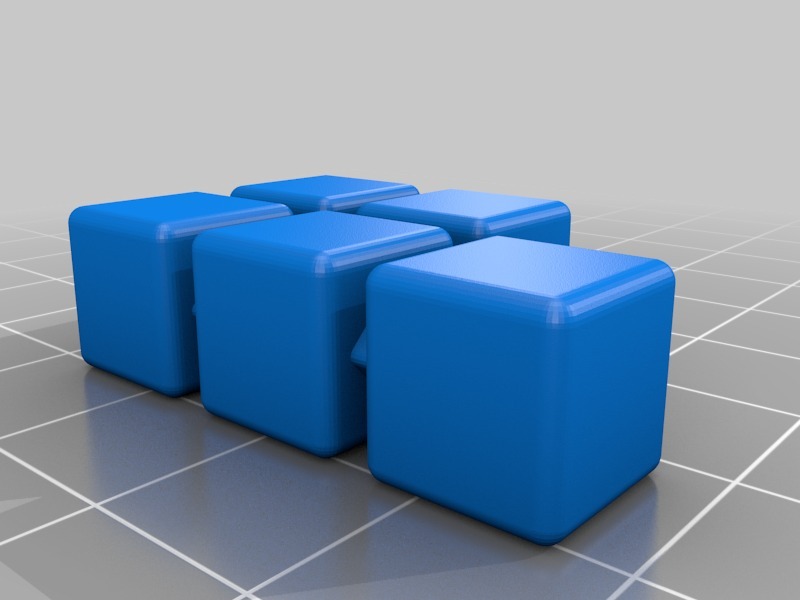 Miniatura 11 do modelo 3D Blocky Pyramid Puzzle