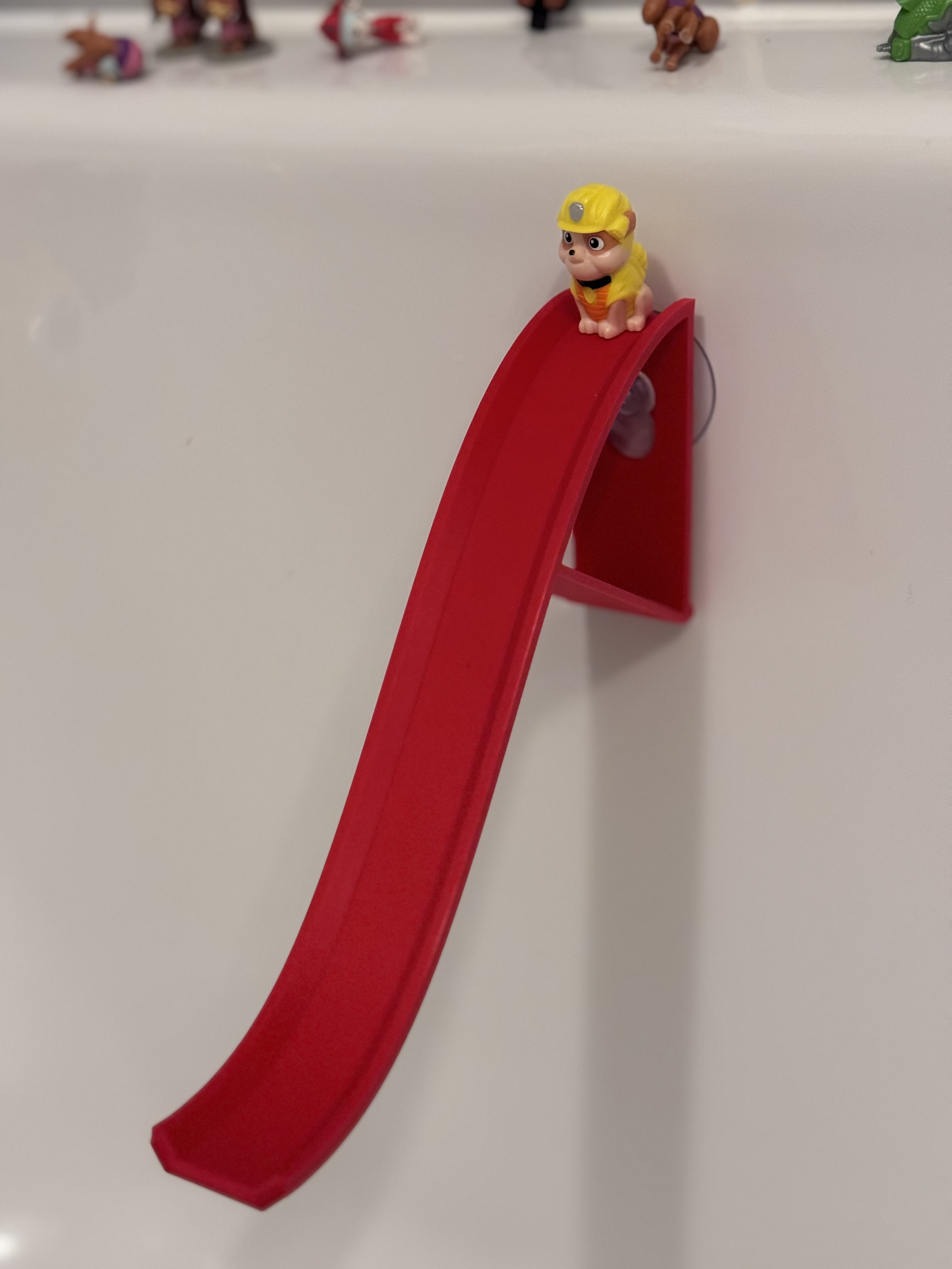 Bathtub slide