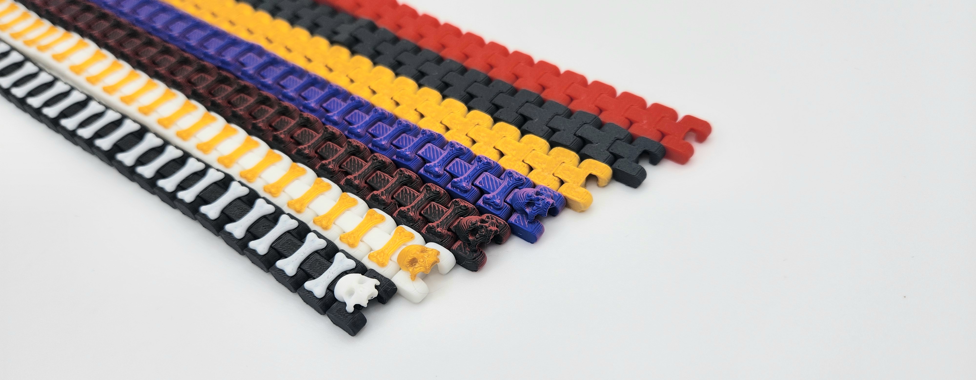 Lucky Charm Slimline Flexi Silk Bracelets