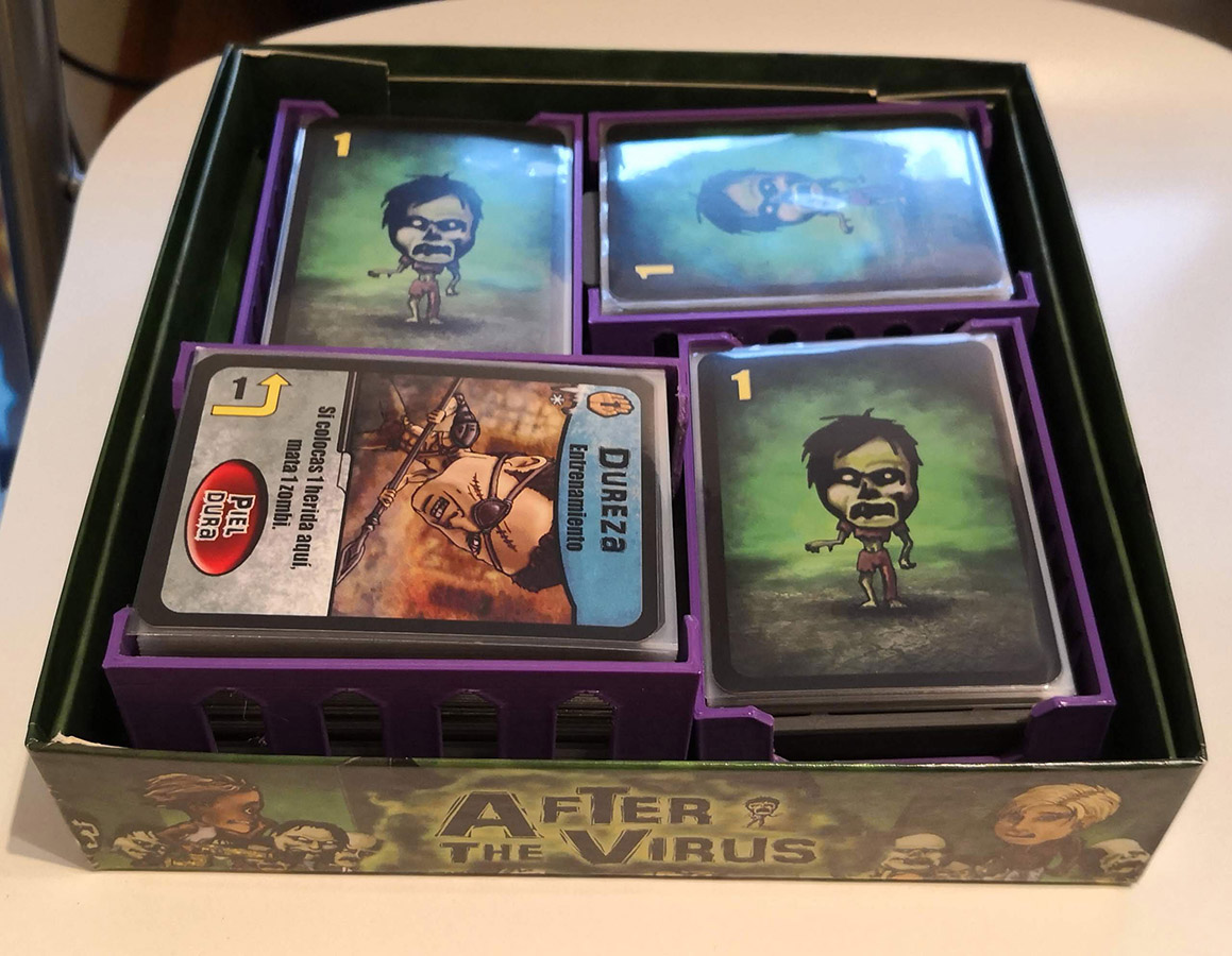 After the Virus (plus The Long Cold expansion) Insert by SoyUnBonus Download free STL model