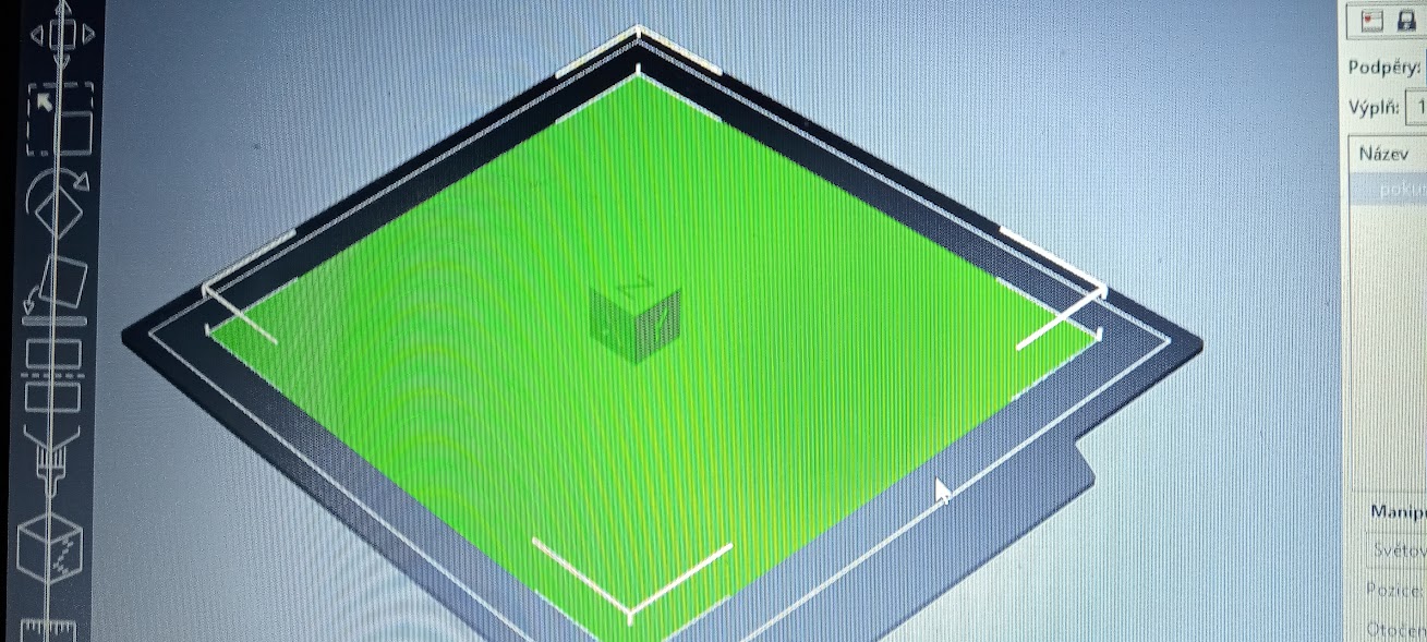 bed leve test calibration cube