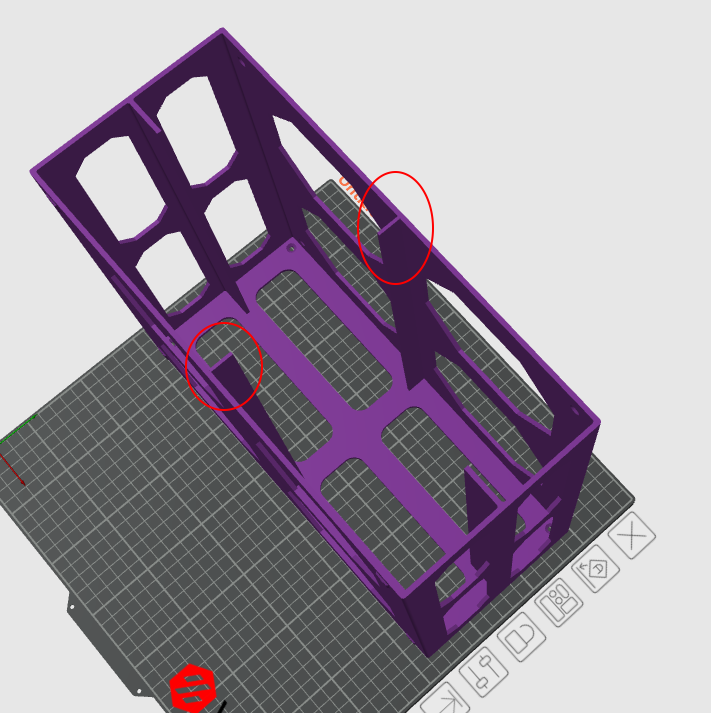 Miniatura 4 do modelo 3D Storage box shelf stackable parametric