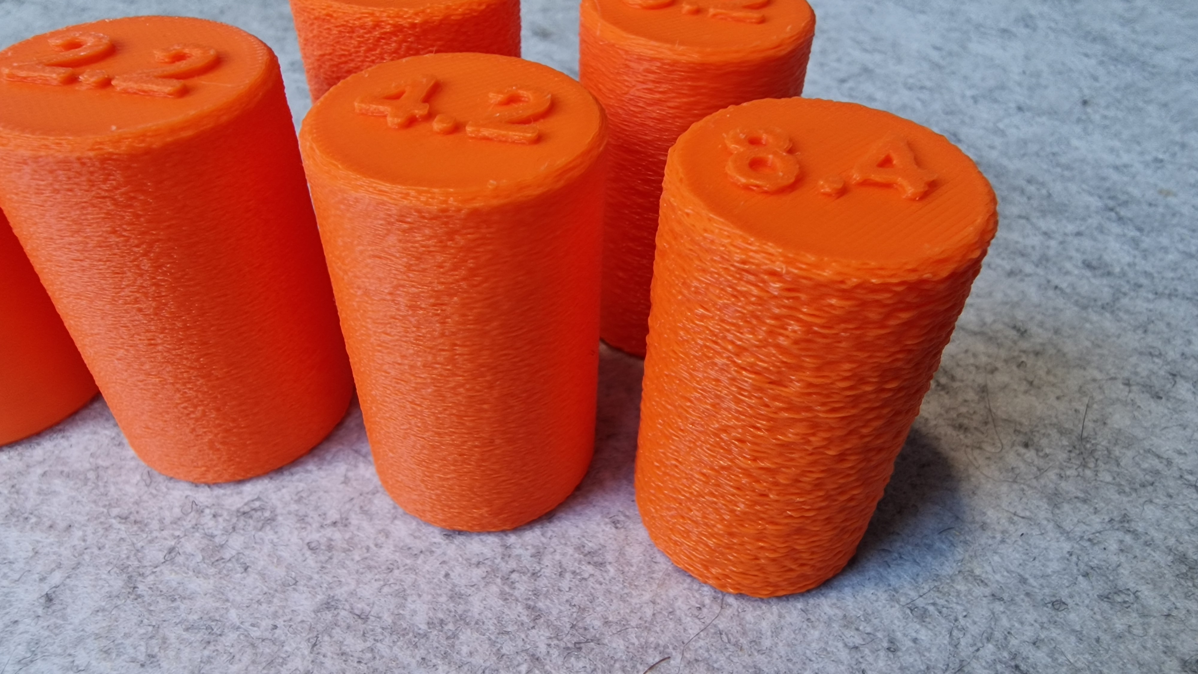 Fuzzy Skin Texture Comparison Kit