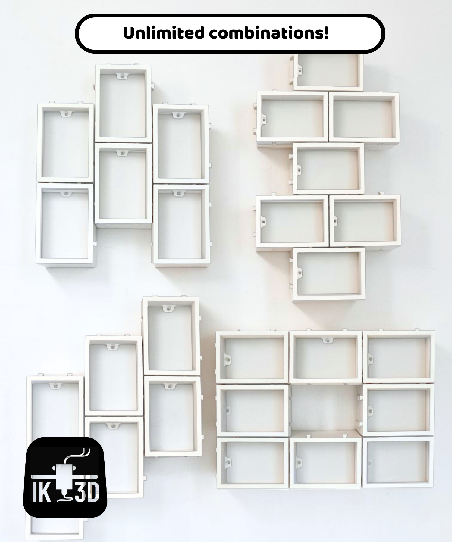 Modular Rectangular Display Shelves — thumbnail 8