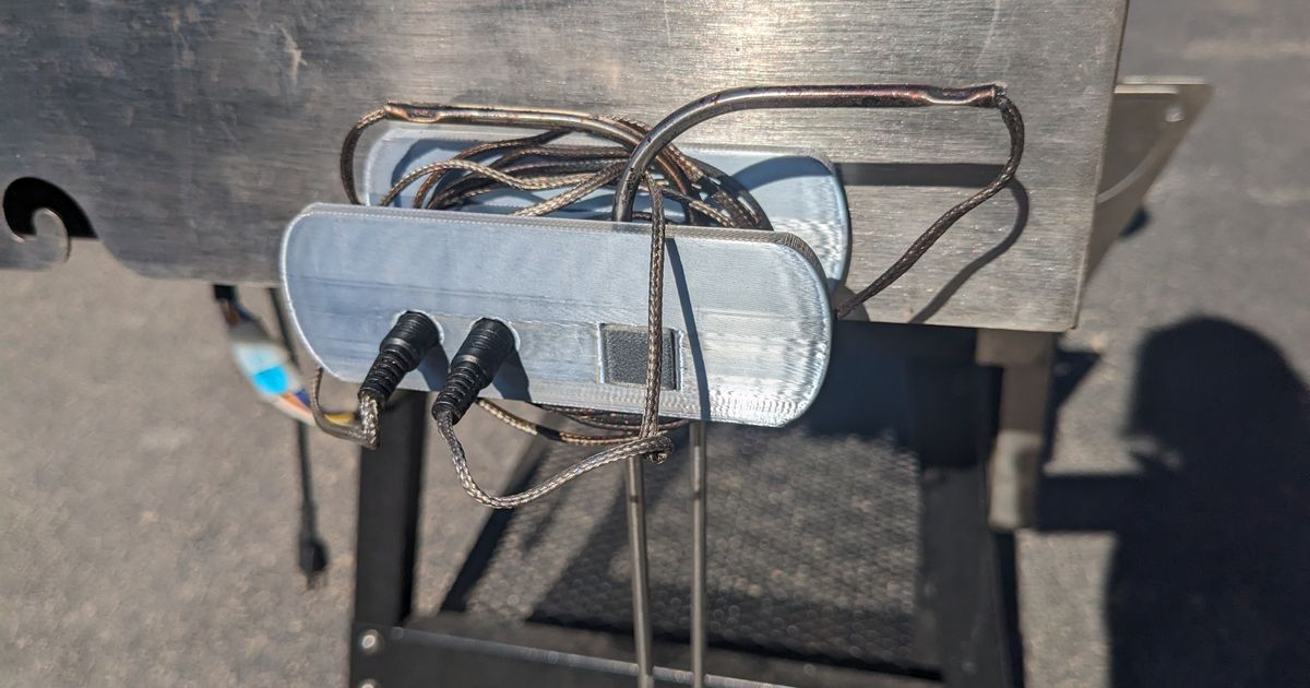 Probe Holder for Rectec RT700 grill by Michael McLaughlin Download