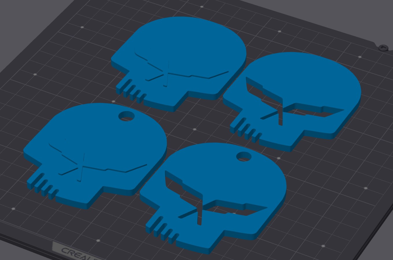 Corvette Skull Token