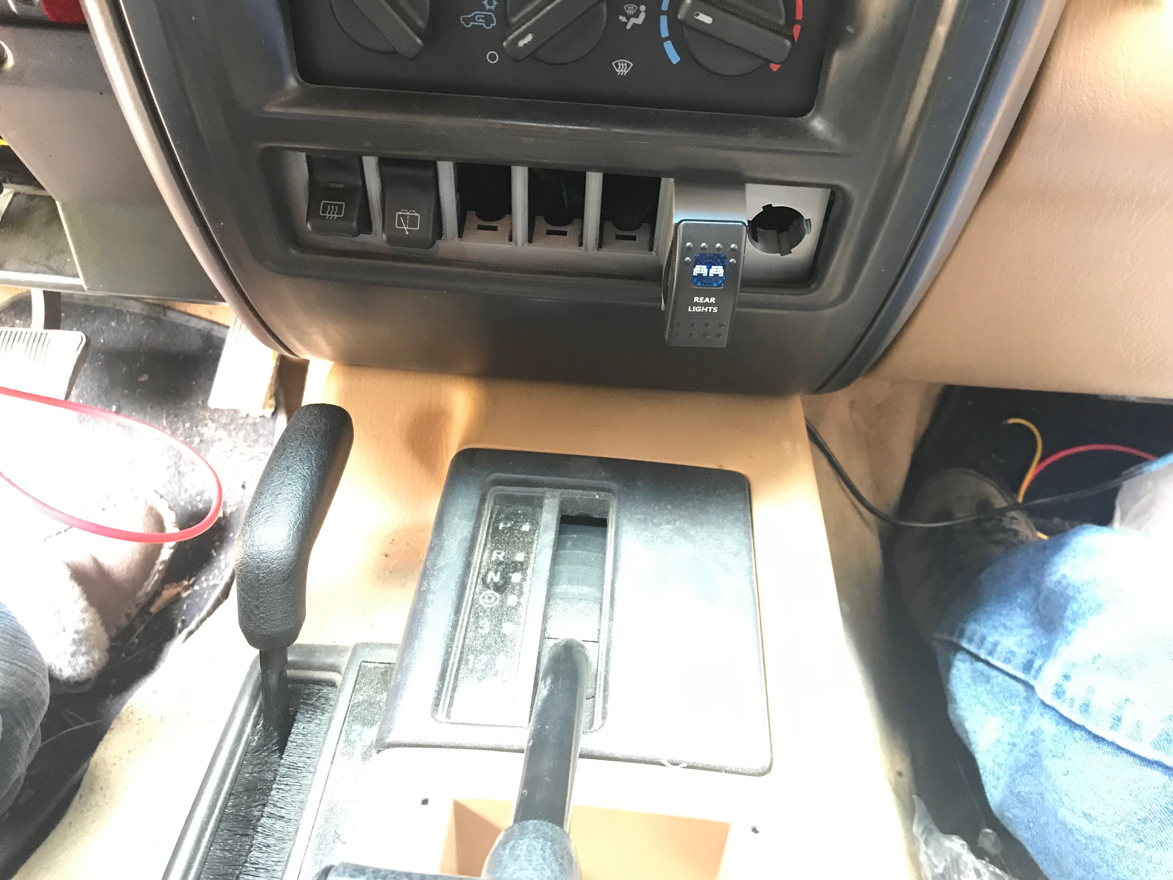 9701 Jeep Cherokee XJ Switch Panel by Titan Download free STL model