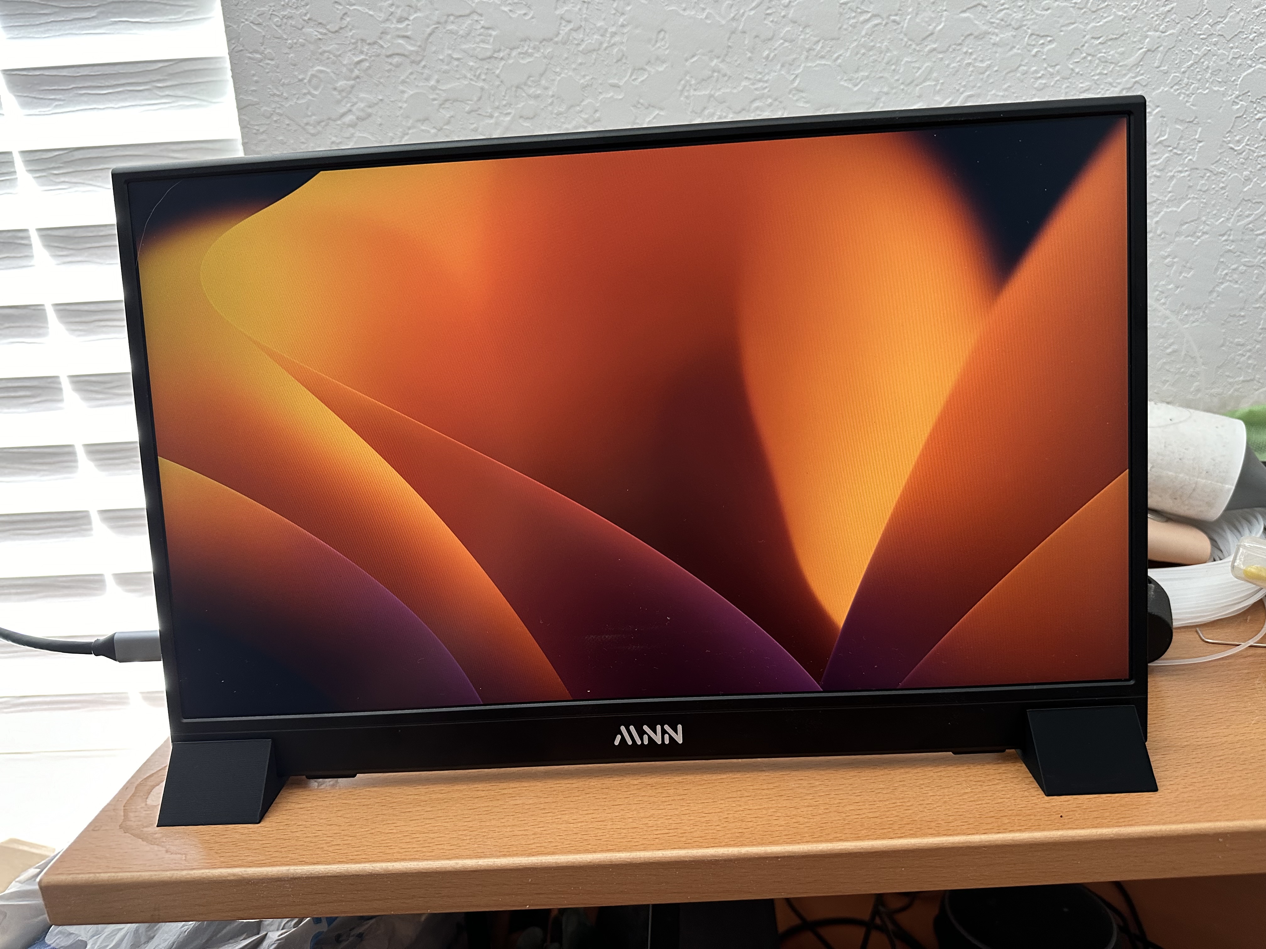 Portable monitor stand/feet