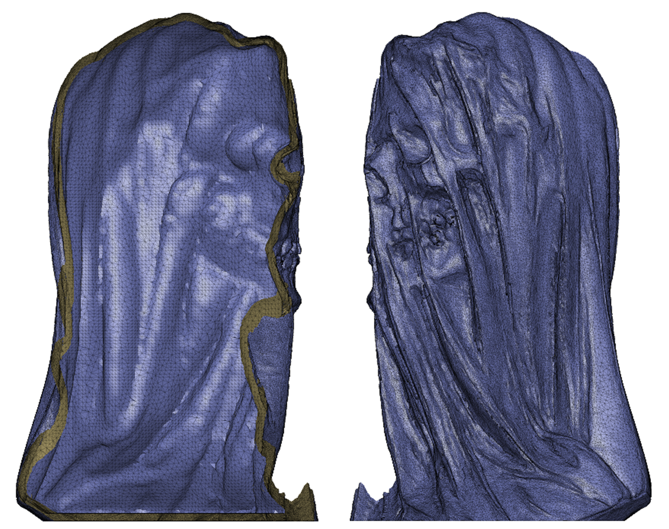 Hollow Skull Bride (2mm wall thickness)
