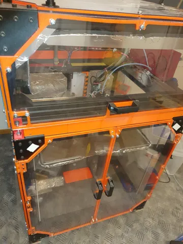 Ratrig Vcore 3.0 Double glass enclosure kit
