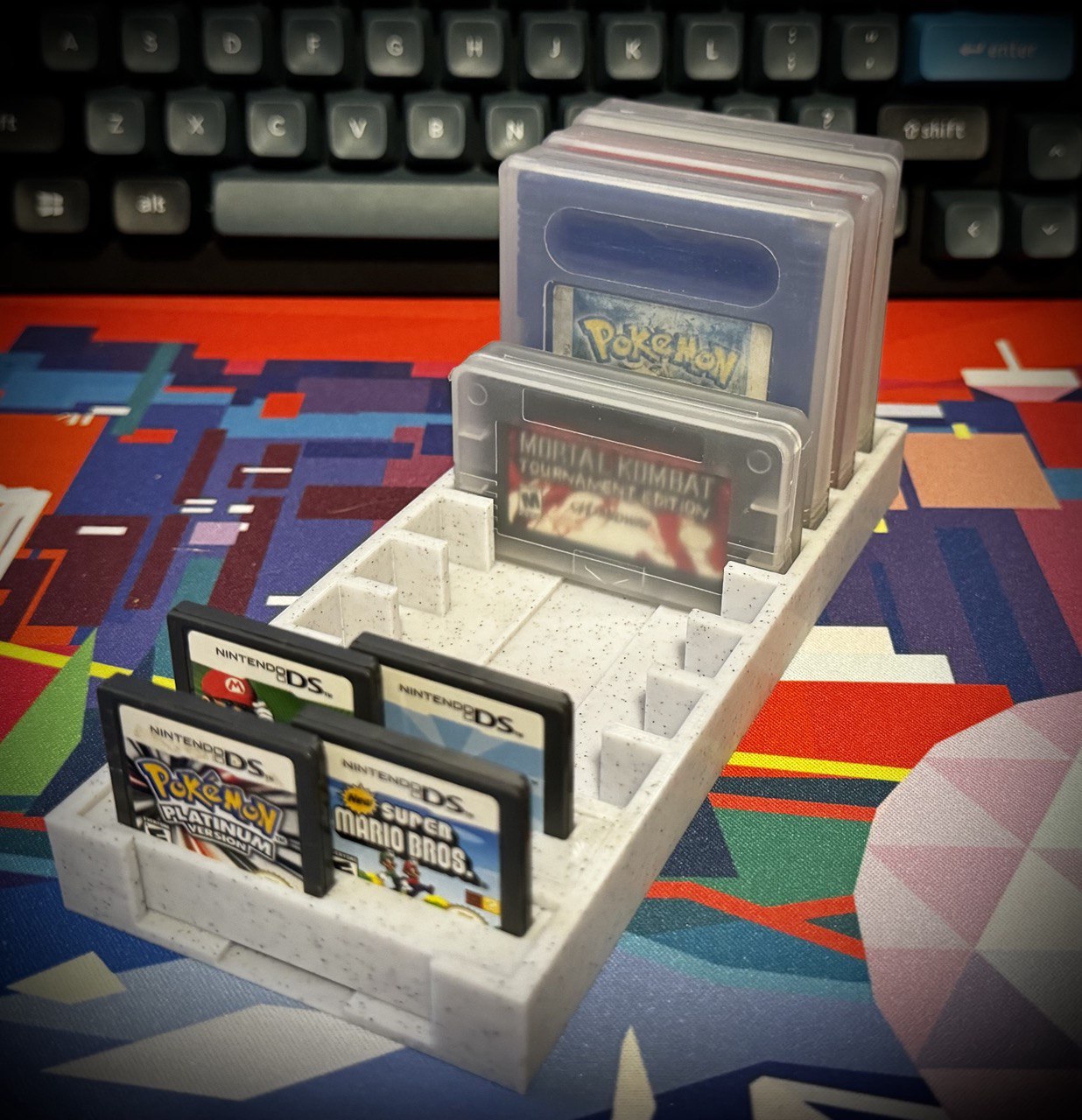 Modular Gameboy Cartridge Holder