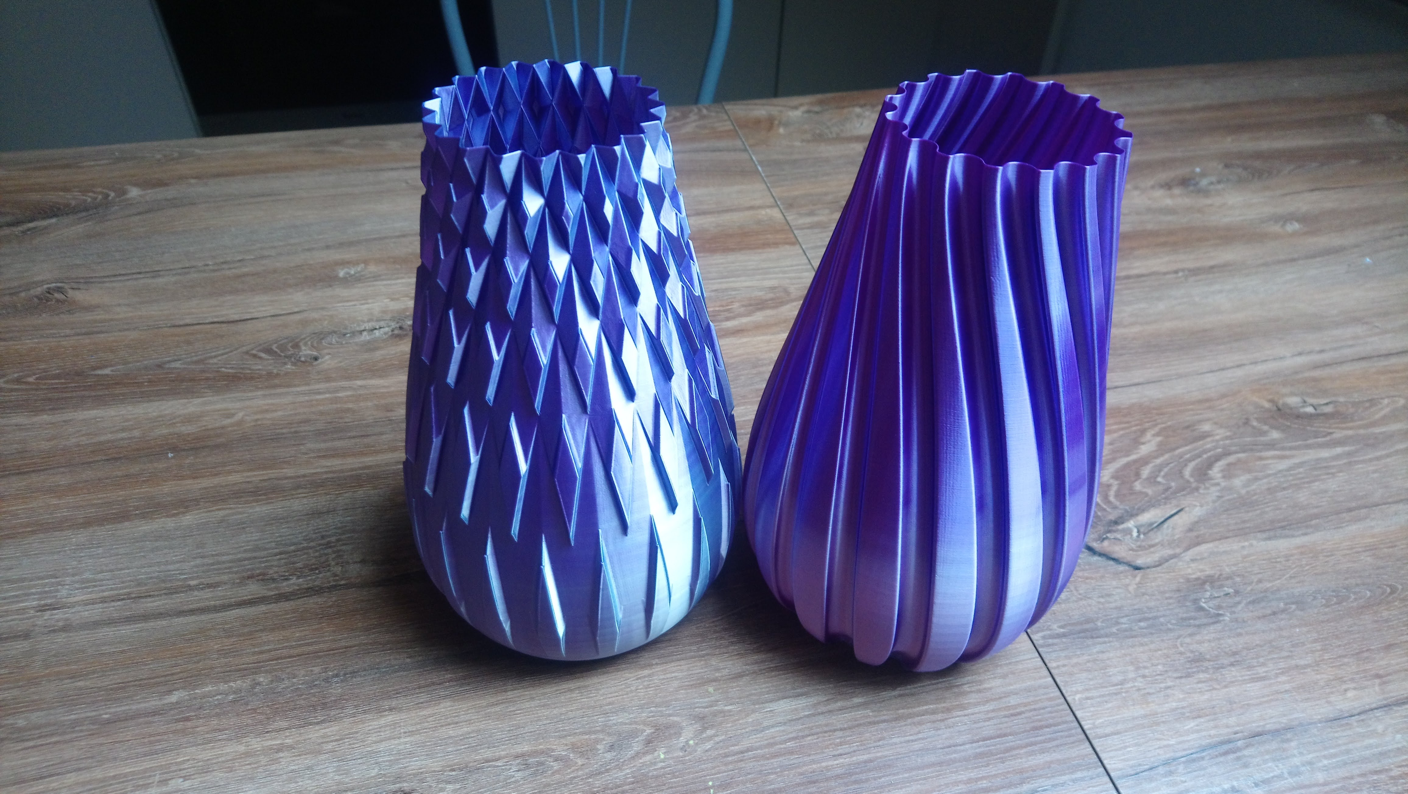 Vase simple and knurling