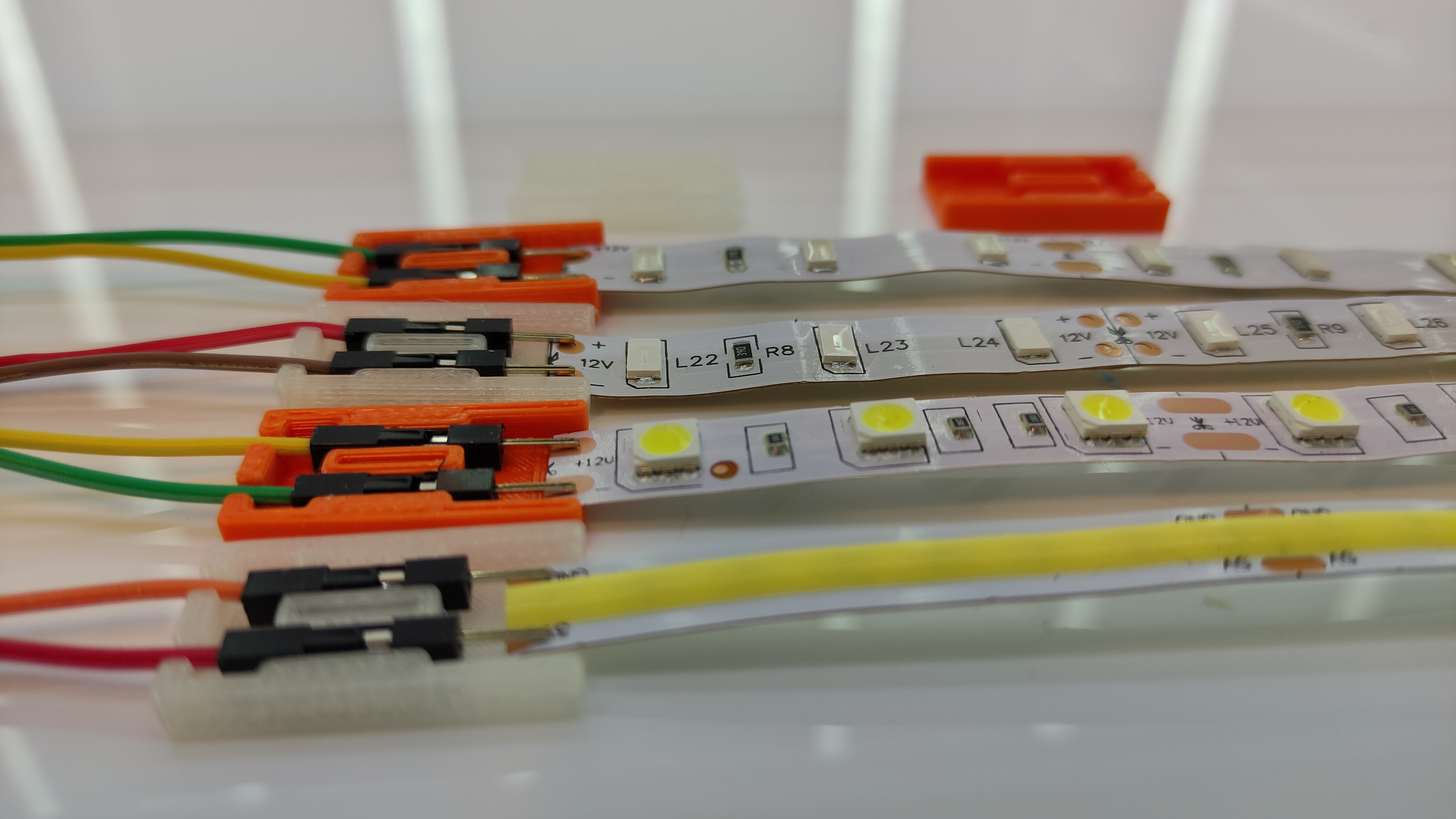 Connector 2PIN LED strip 12mm Dupont