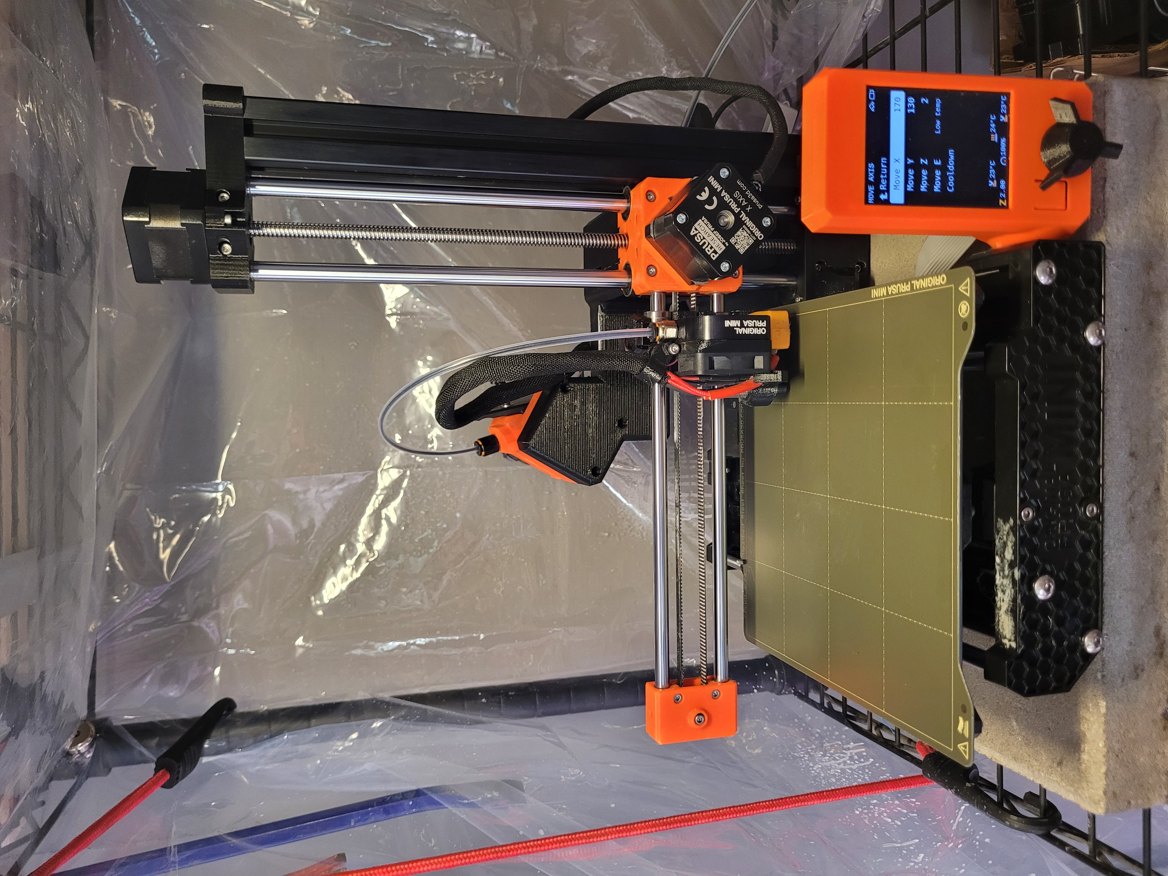 Prusa Mini Almost Centered Extruder Mount