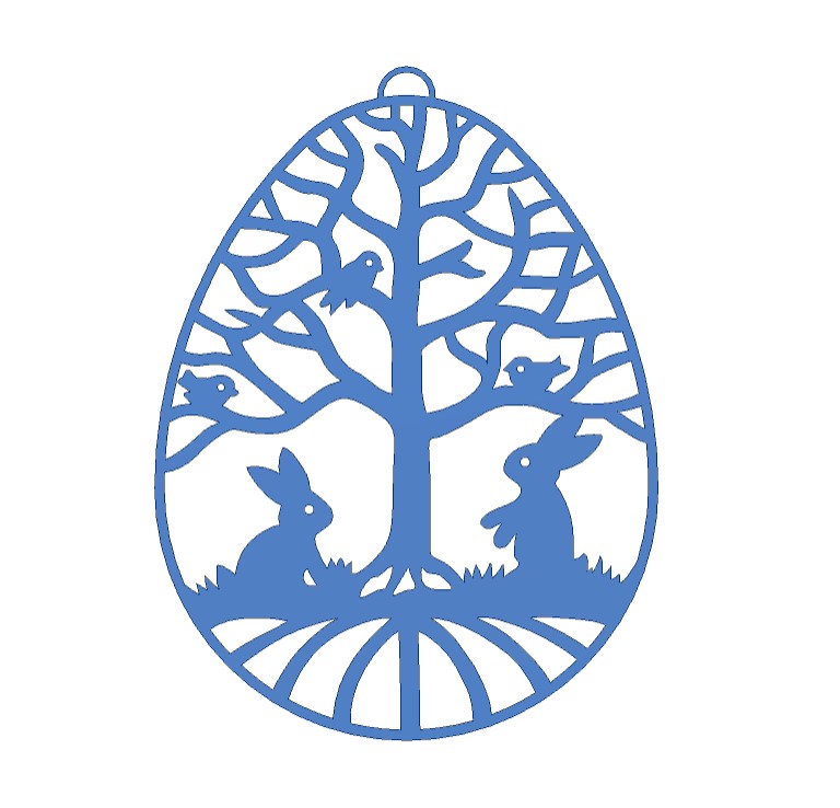 Osterhasen unterm Baum