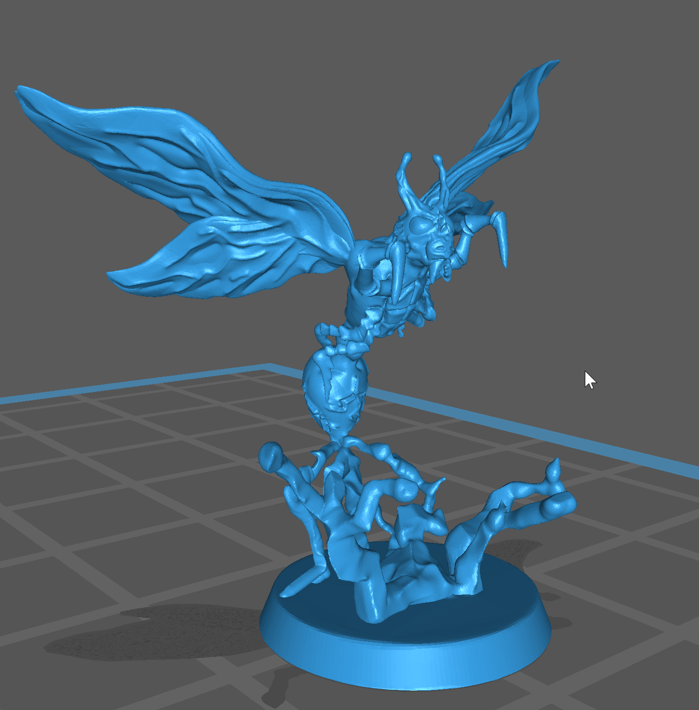 D&D Giant Wasp (Ice, Electricity)