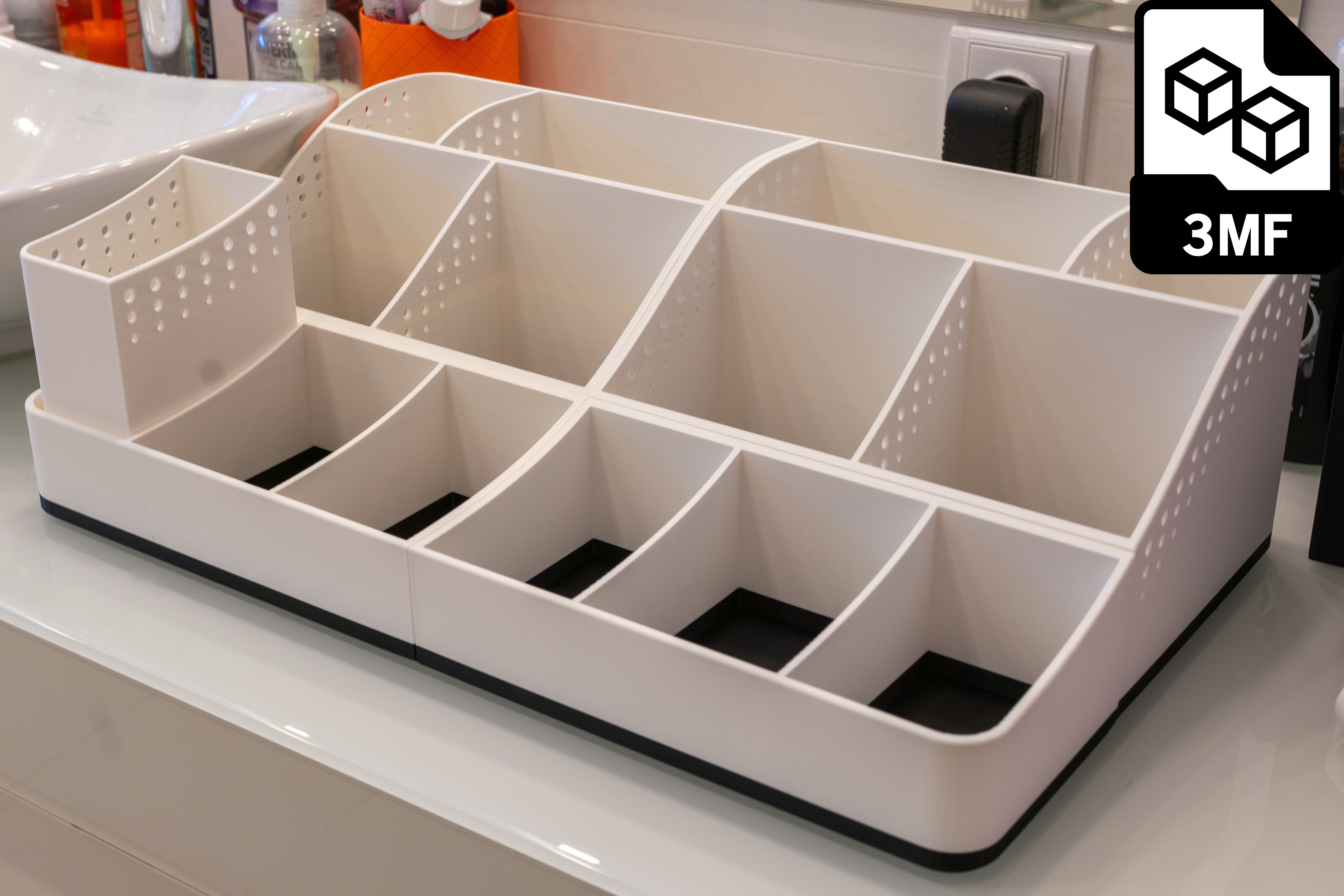 Bath room organizer