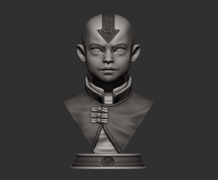 Avatar Aang bust