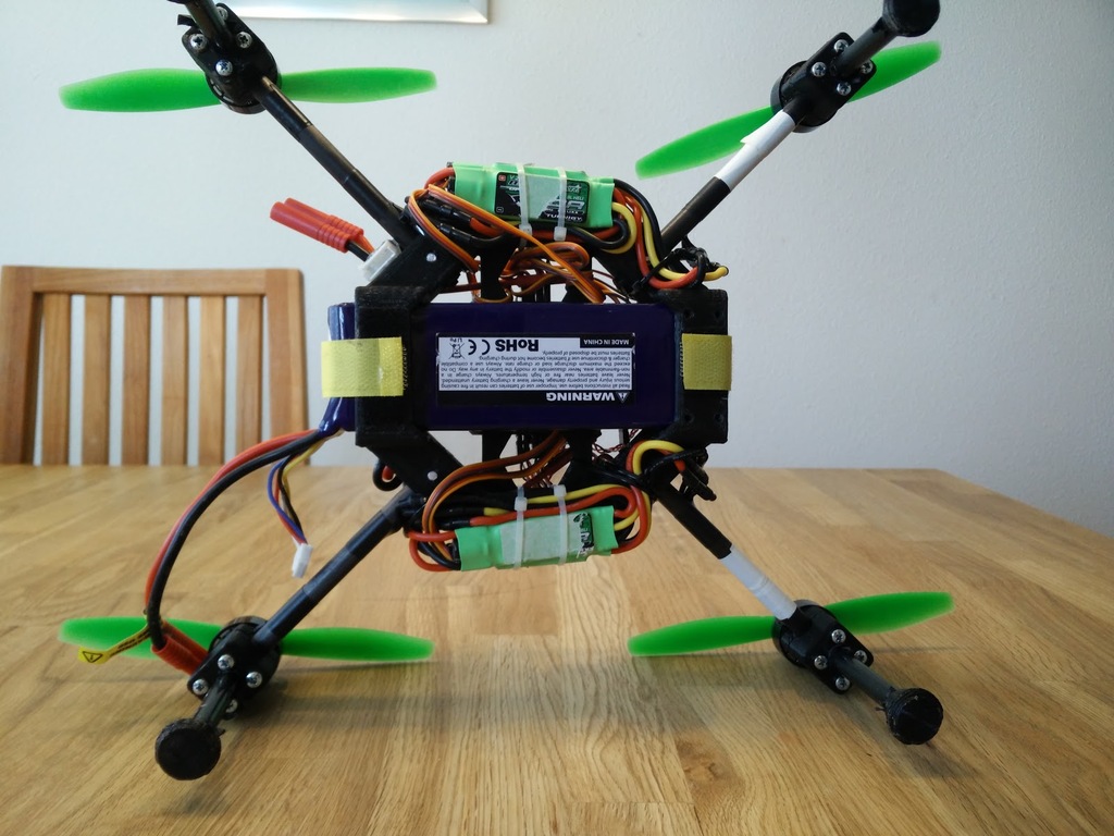 Mini Quadcopter by Lowres | Download free STL model | Printables.com