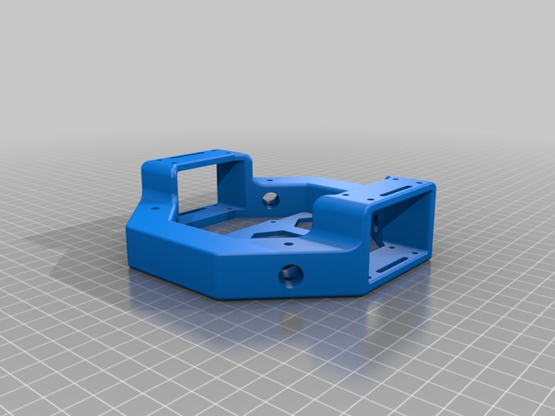 Mini Quadcopter by Lowres Download free STL model